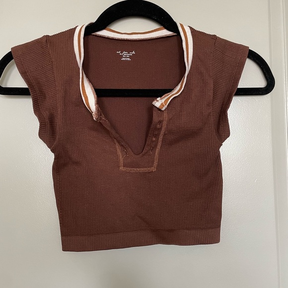 Urban Outfitters Tops - Urban Outfitters Out from under Brown top